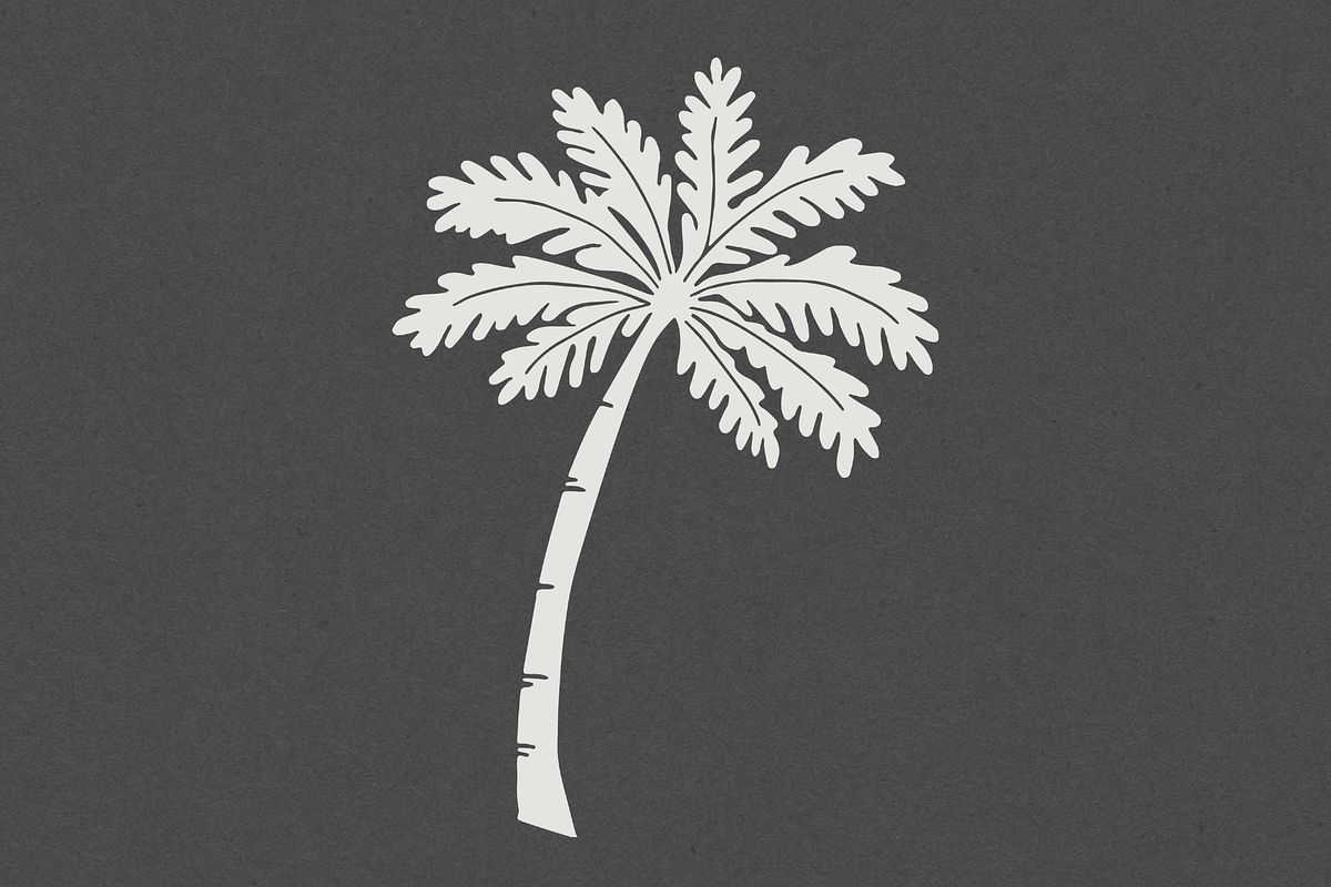 Palm Tree Illustration Pack, an Object Illustration by Destinee Design (Photo 5 of 5)