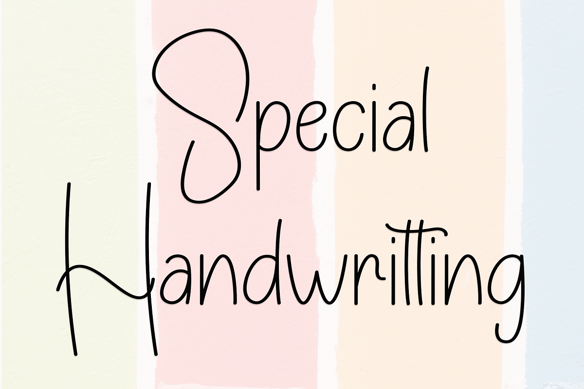 Special Halloween, a Handwritten Font by FreshTypeINK (Photo 2 of 8)