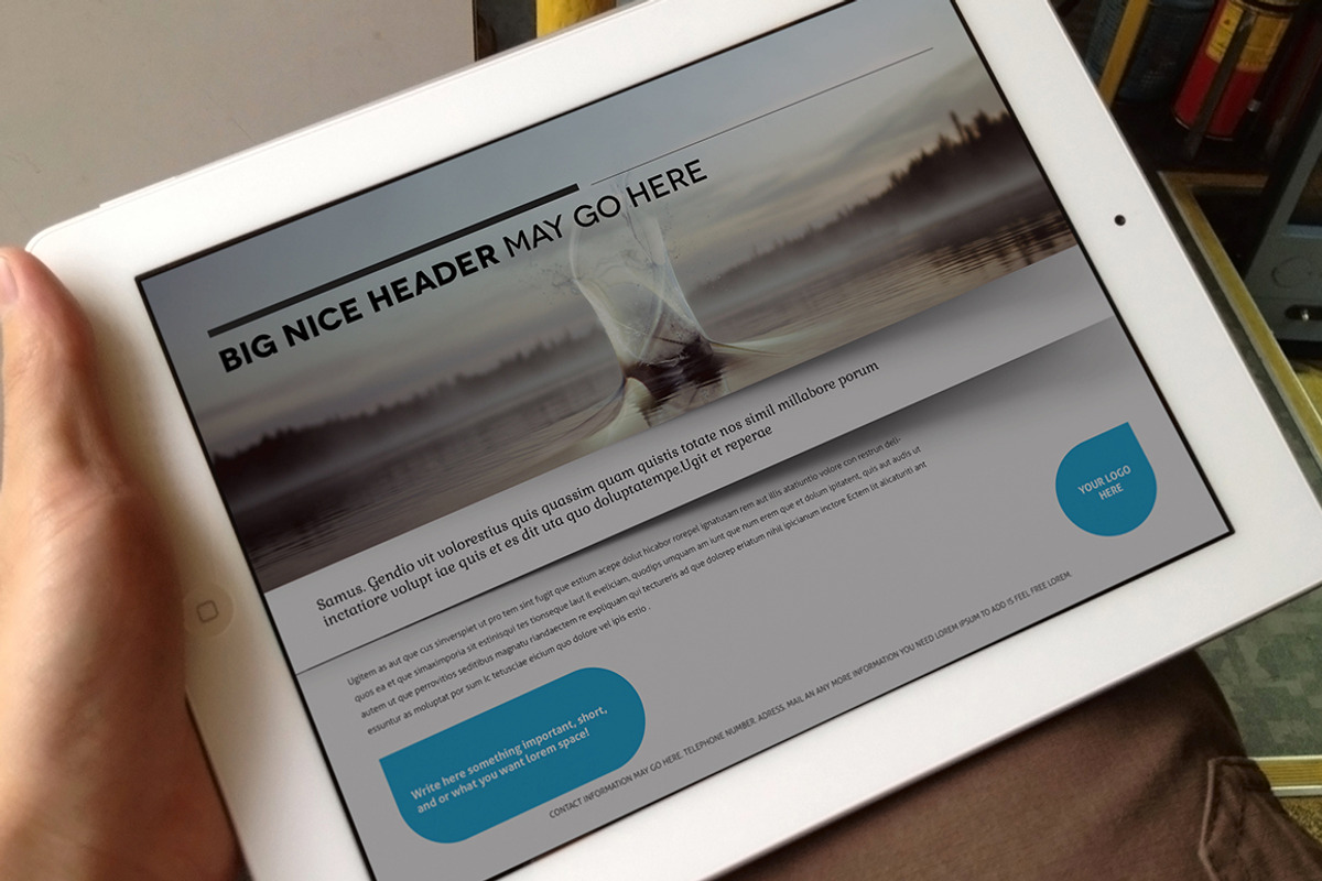 Design Magazine 5 for Tablet, a Magazine Template by Luuqas Design (Photo 6 of 6)