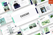 Cascade - Business PowerPoint, a Presentation Template by BeadyLab (Thumbnail 1 of 6)