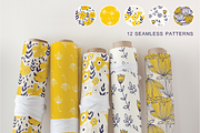 Hand Drawn Pattern Bundle, a Pattern Graphic by Suphansa (Thumbnail 3 of 20)