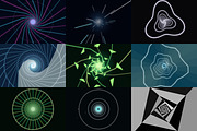 Tunnel Vjloops for Video Cutter, a Wallpaper Graphic by cheapmotiongraphics (Thumbnail 1 of 7)