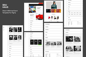 Bauhaus - Clean & Minimal Template