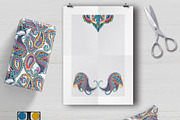 Rainbow paisley, a Pattern Graphic by kateja (Thumbnail 8 of 10)