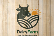 Minimal Dairy Farm Logo Design, a Branding & Logo Template by YUDesignStore (Thumbnail 7 of 7)