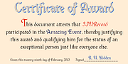 SJURecord, a Blackletter Font by Ingrimayne Type (Thumbnail 2 of 7)