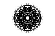 Black and White Mandala Patterns Set, a Decorative Illustration by NJ Himel (Thumbnail 90 of 101)