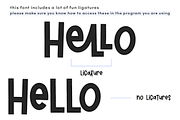 Hello Sunday | Fun Handwritten Font, a Font by KA Designs (Thumbnail 8 of 8)