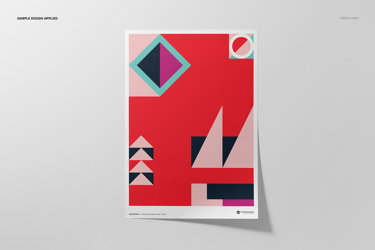 Albrecht Dürer Fine Art Print Mockup, a Print Template by creatsy5 (Photo 8 of 13)