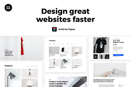 Modularity Figma Web Design UI Kit, an UI Kit Template by Modularity Design