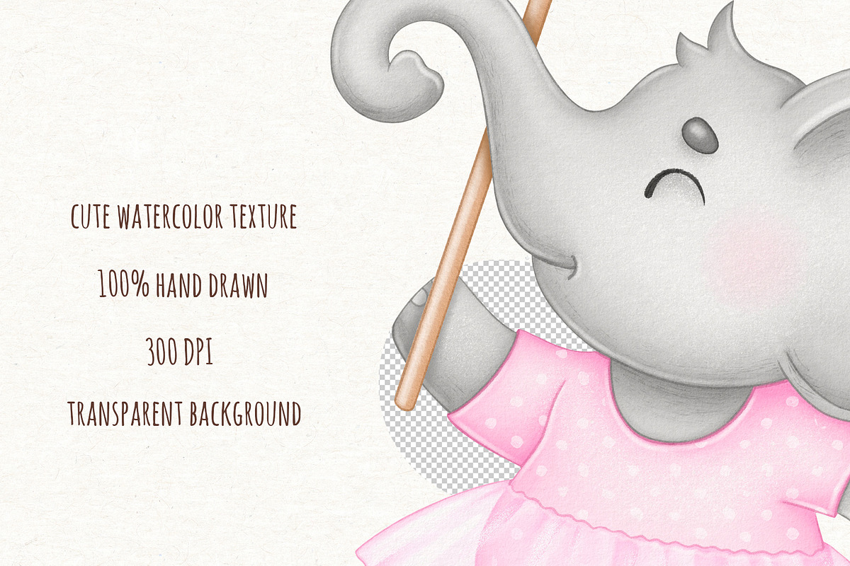 Animals Ballerinas Clipart, an Animal Illustration by ekossa_art (Photo 5 of 6)