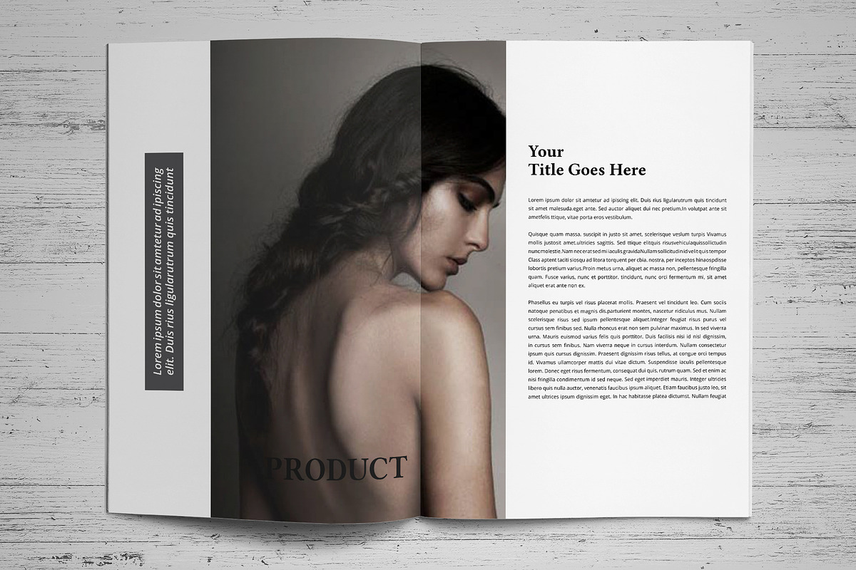 Magazine Indesign Template, a Magazine Template by SamiSimply7 (Photo 6 of 9)