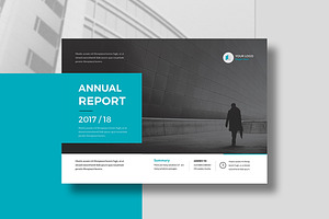 Annual Report Landscape A4 & A5