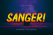 Sanger, a Font by Kang1993 (Thumbnail 1 of 5)