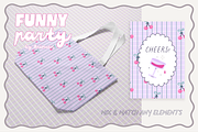 Funny Party Graphics Collection, an Object Graphic by Animoon (Thumbnail 14 of 17)