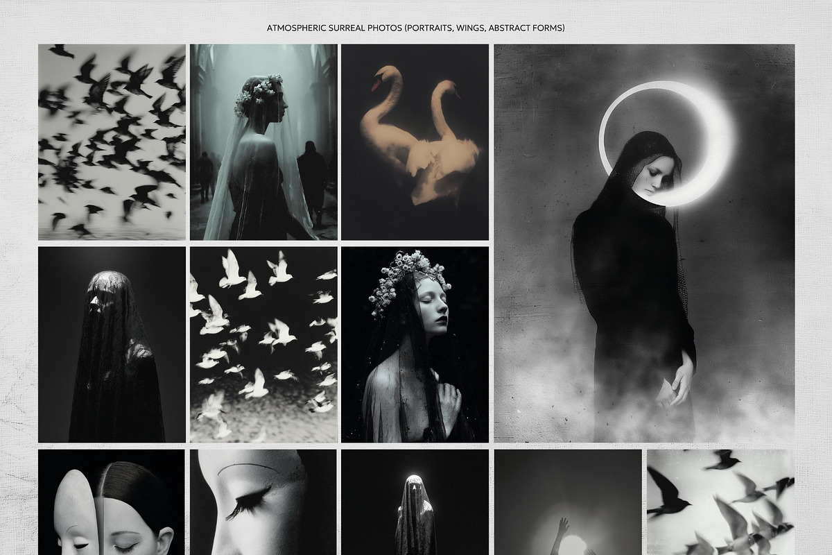 Holy Damage — Gothic Collage Kit, an Object Graphic by Natali Batu (Photo 8 of 12)