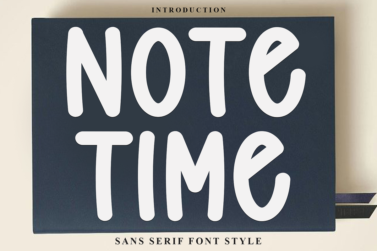 Note Time, a Script Font by FreshTypeINK (Photo 1 of 7)