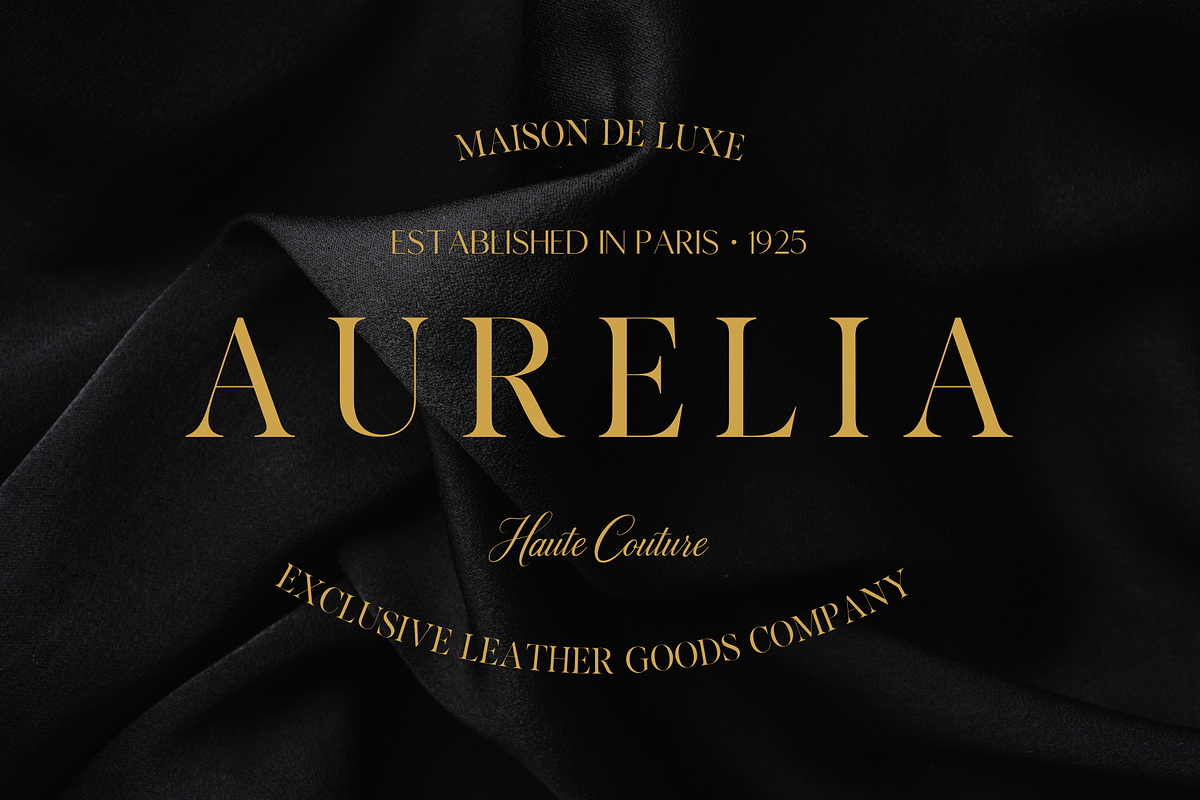 Auraluxe – The Luxury Font Trio, a Script Font by Creacy Studio (Photo 5 of 10)