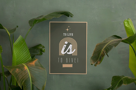 Green And Tan Aesthetic Wall Decor, a Poster Template by Bizz_District_Studio