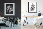 Day and Night. Vector Floral Set, a Pattern Graphic by Molly art (Thumbnail 8 of 14)