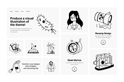 Science Doodles Icons Set, a Solid Icon by Prosymbols (Thumbnail 4 of 6)