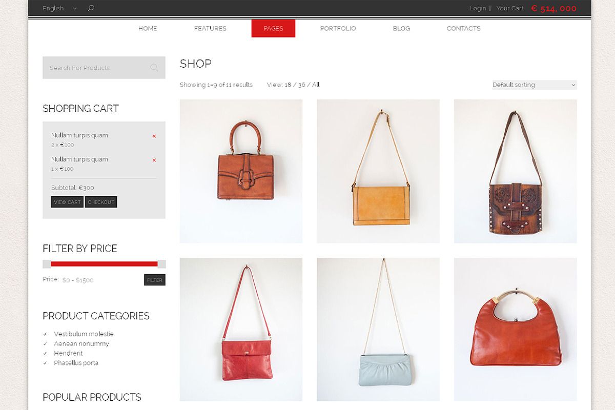 Wallshop Responsive Bootstrap Theme, a Bootstrap Template by IceTemplates (Photo 2 of 3)