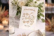 Wedding Menu Canva Template bd003, a Card Template by TyphoonStudio (Thumbnail 5 of 8)