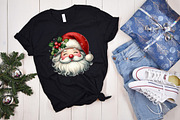 Cute Santa Face Clipart, an Illustration by designcity5 (Thumbnail 4 of 5)