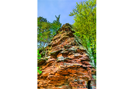 Sandstone rock in the Palatinate, a Nature Photo by Leonid Andronov