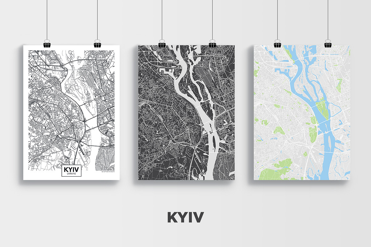5 maps of Eastern Europe, an Education Illustration by MaximGertsen (Photo 2 of 9)