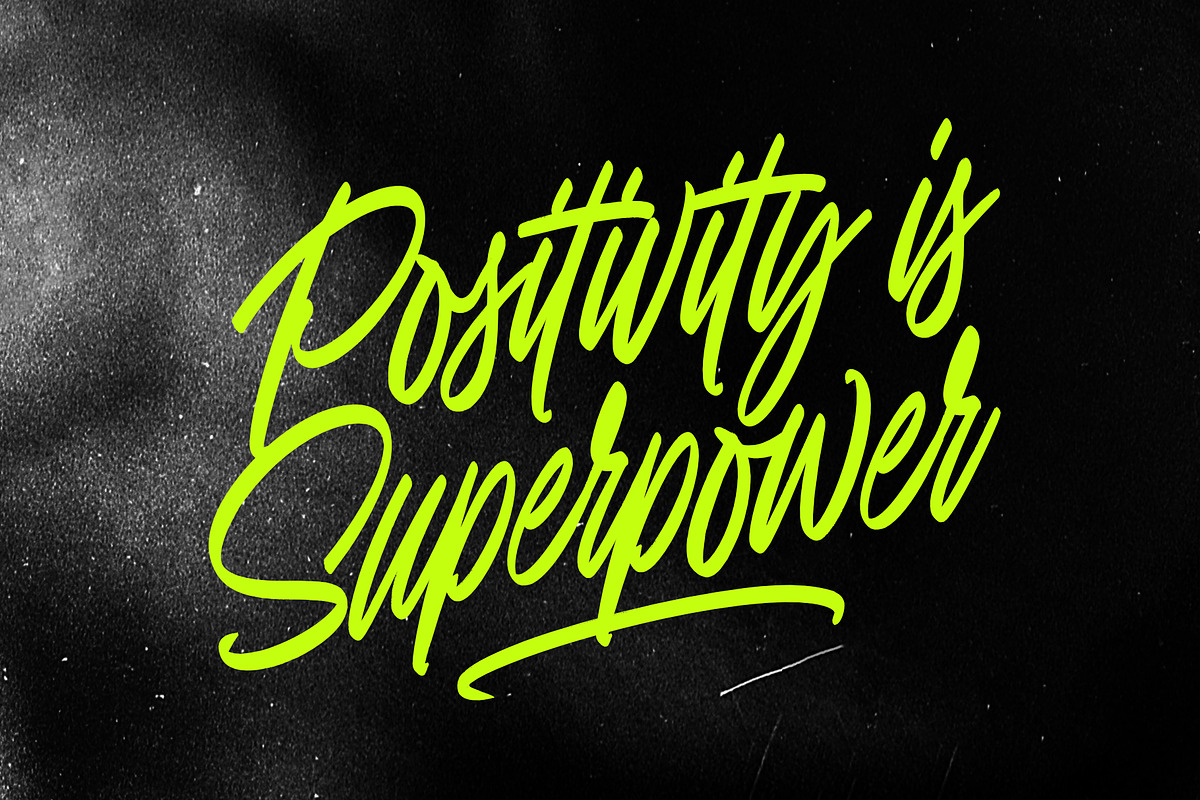 Favorable Whispering Midnight, a Handwritten Font by Damarletter (Photo 3 of 6)