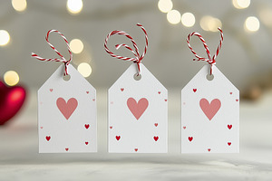 Valentine's Day gift tags, a Holiday Photo by MistyDay