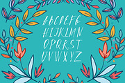 Hand drawn alphabet, a Graphic by DikayaMiau (Thumbnail 2 of 2)