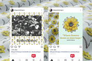 Golden Bloom: Floral Design Kit, a Pattern Graphic by Megan Aili Designs (Thumbnail 3 of 10)