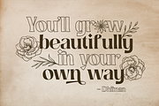 Bevhany Modern Serif Font, a Serif Font by Graphue (Thumbnail 5 of 9)