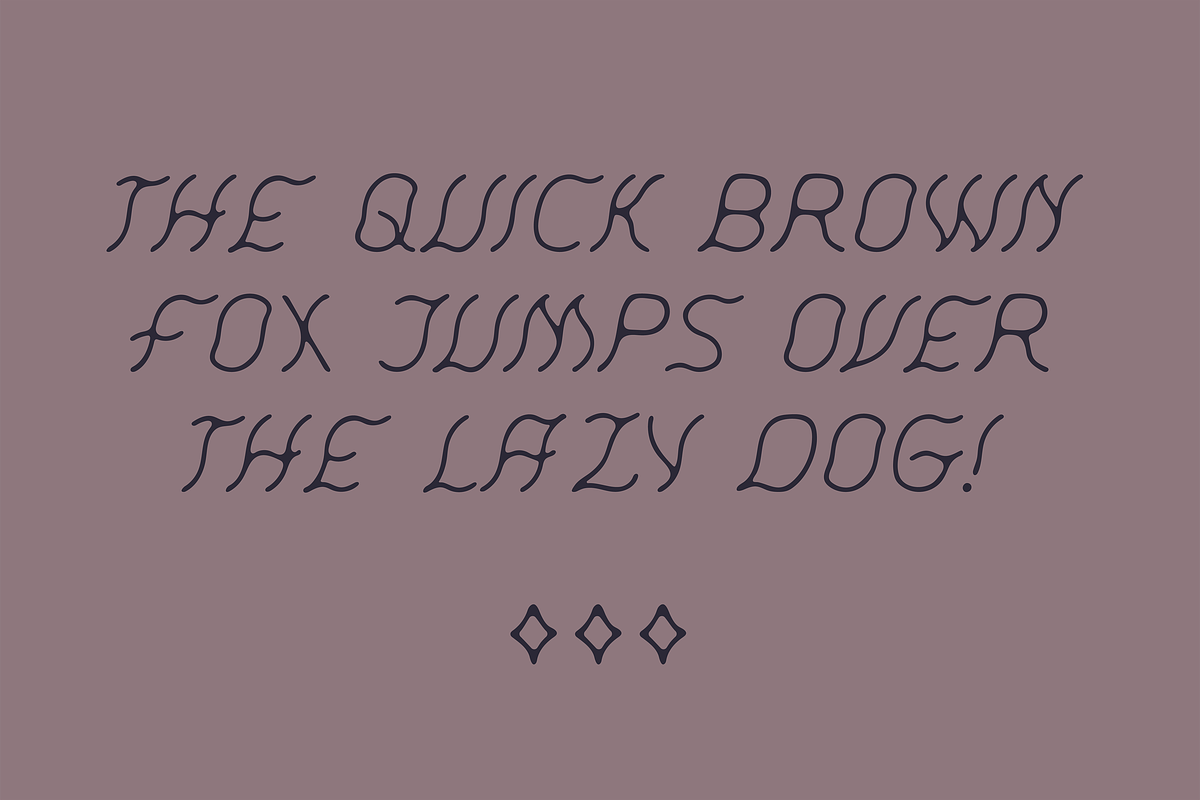 Luna Fina | Slanted Sans Serif Font, a Font by Amber Morgan (Photo 4 of 6)