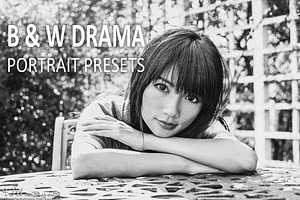 10 Black and White Portrait Drama
