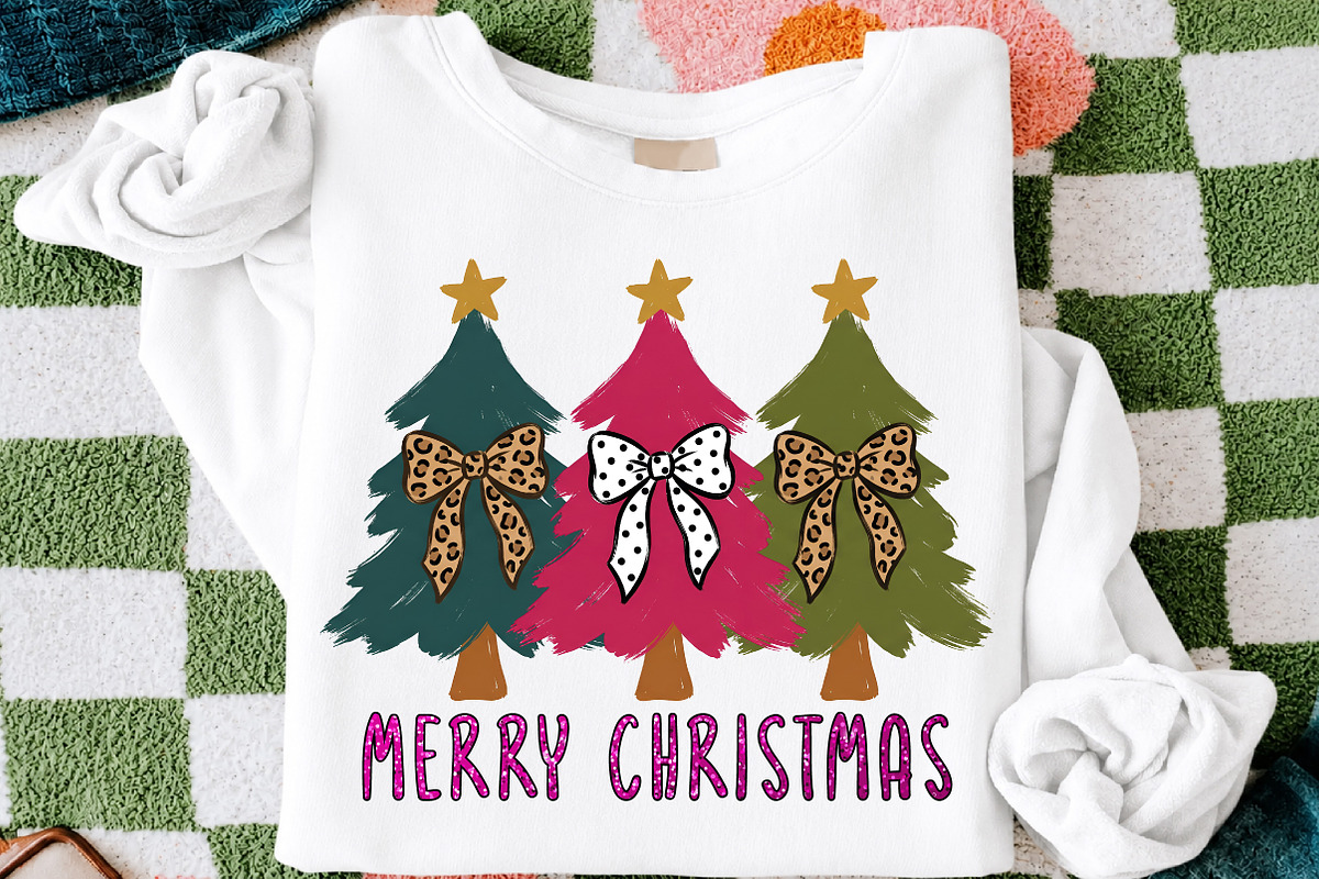 Coquette Christmas Tree Png, Merry, a Seasonal Illustration by Libby Wishes (Photo 2 of 3)