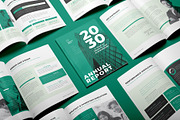 Corporate Annual Report Layout, a Brochure Template by Designsoul14 (Thumbnail 2 of 15)