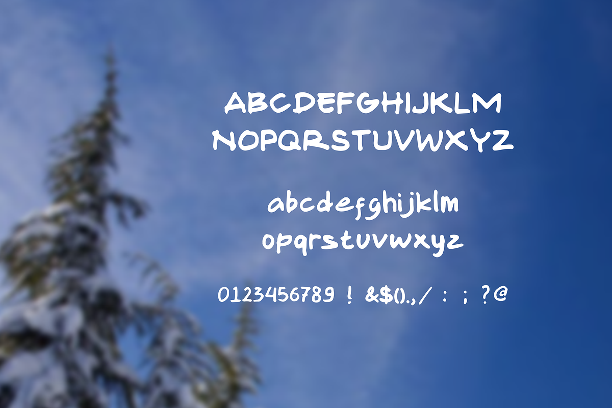 Crashand Font preview 3