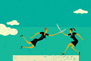 Business Concepts Bundle 06 Women, a Person Illustration by retrorocket (Thumbnail 10 of 16)