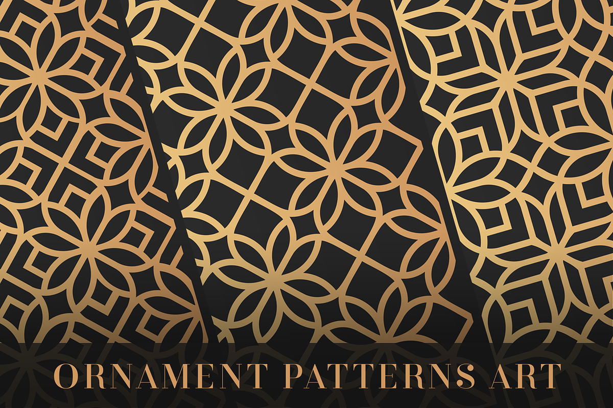 3x Ornament Patterns Art, a Decorative Illustration by Soufone (Photo 1 of 4)