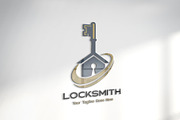 Locksmith & Security Logo Design, a Branding & Logo Template by YUDesignStore (Thumbnail 3 of 8)
