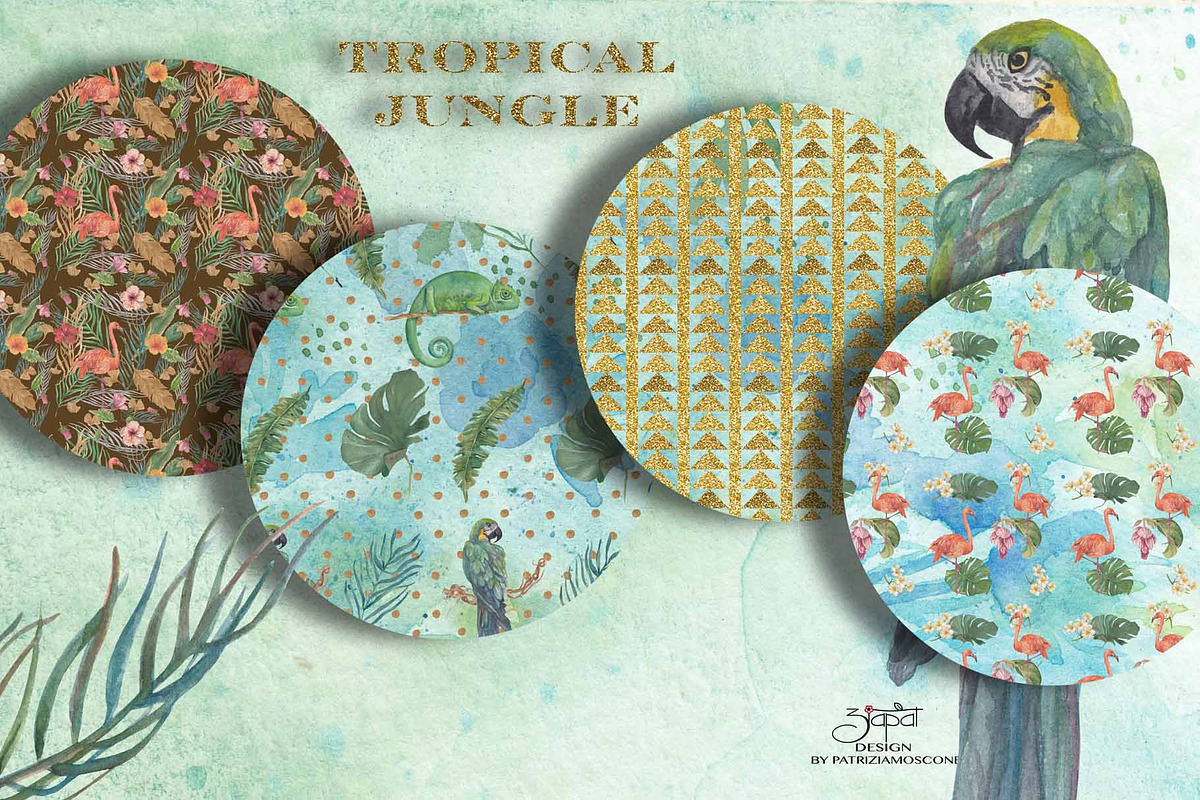 Tropical Jungle, an Animal Illustration by patriziamoscone (Photo 2 of 4)