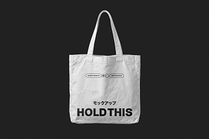 Canvas Tote Bag Mockup, a Packaging Mockup by Design Squad