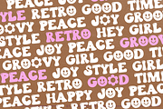 JOYFUL SOUL Happy Retro Font, a Font by Blush Font Co. (Thumbnail 3 of 7)