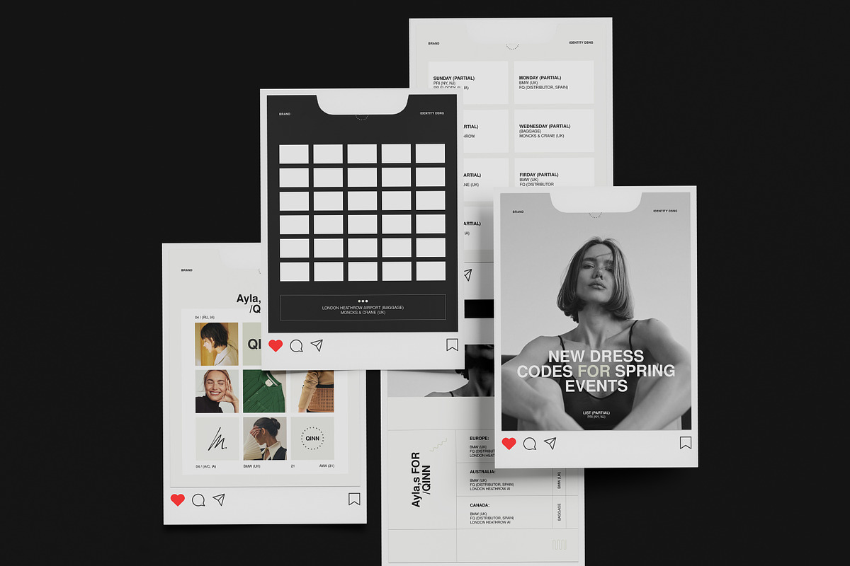 QINN / Social Media Kit, a Social Media Template by Studio Elevate (Photo 5 of 11)