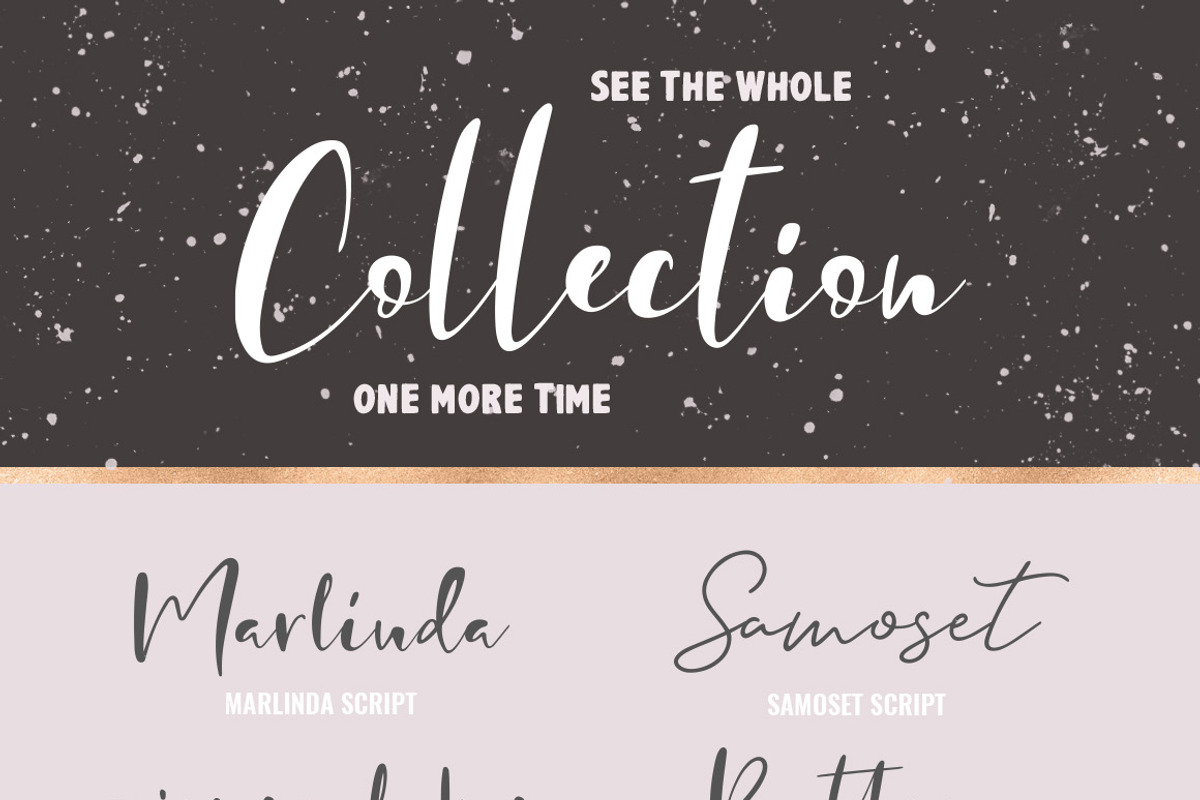 Font Pack & Mini Logo Creator, a Script Font by PeDe Designs (Photo 22 of 22)