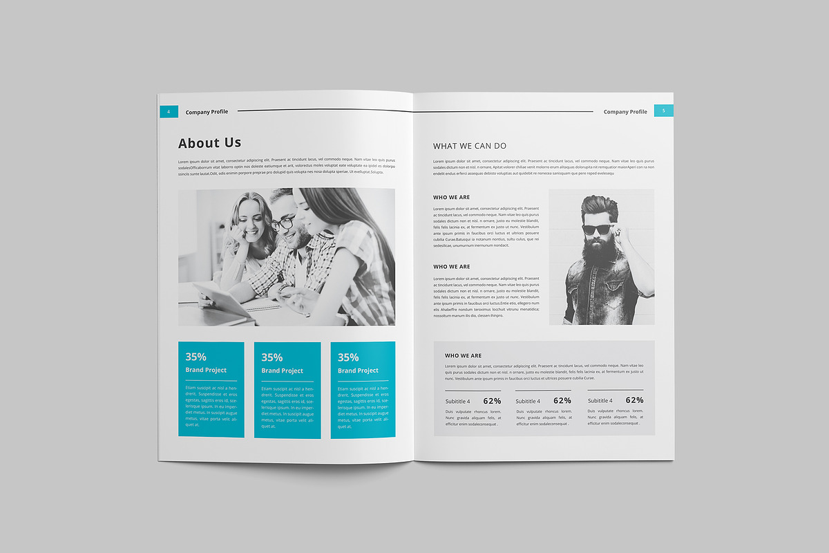 Brochure Design, a Brochure Template by Tanber Hossen (Photo 3 of 13)