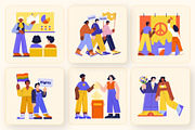 Equality Illustrations Art Set, a Person Illustration by Brickclay (Thumbnail 5 of 9)